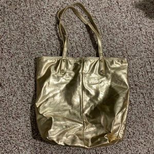 Street Level Gold Tote